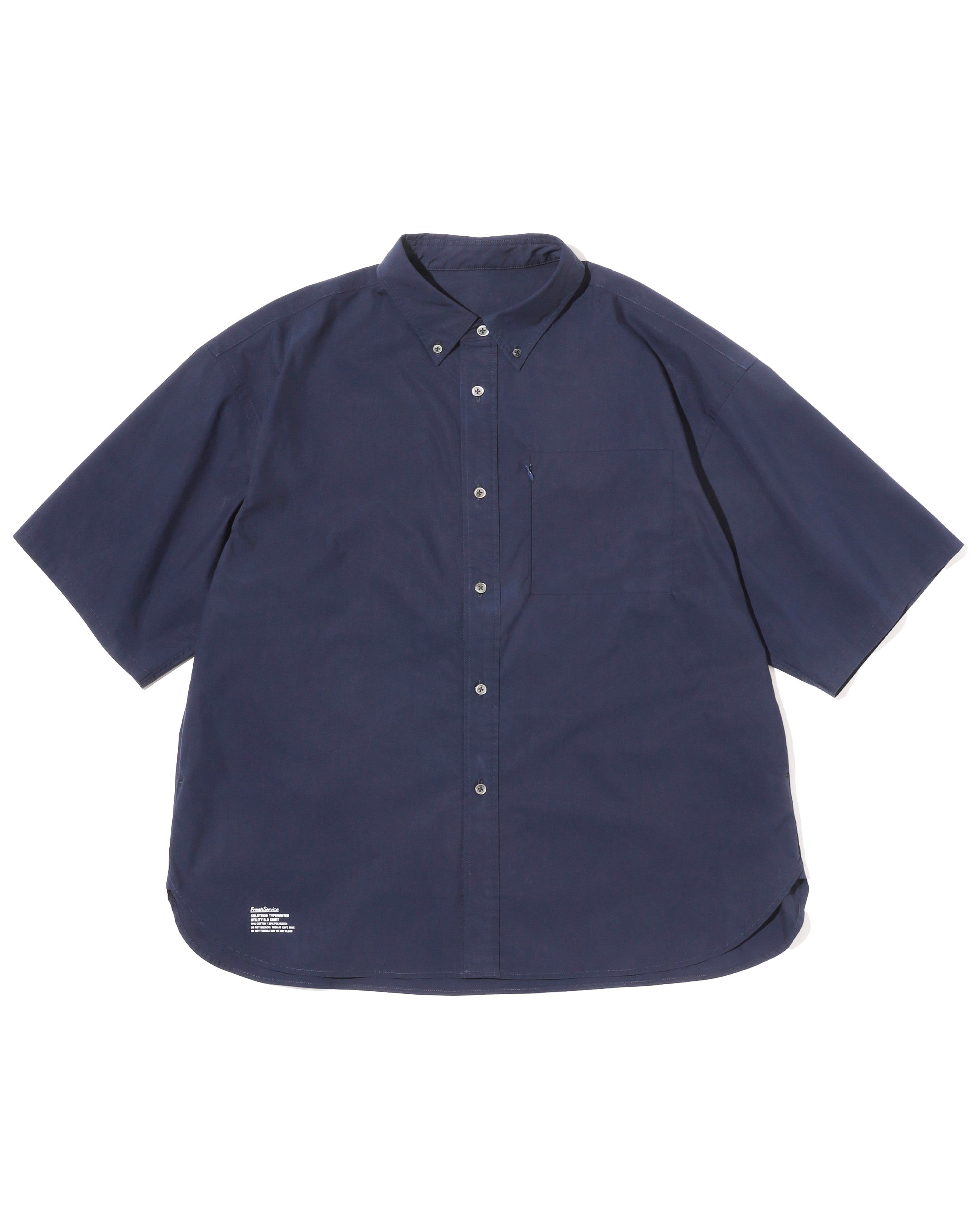 FreshService CRISP COTTON ANORAK L/S SHIRT GRAY – CASDAY