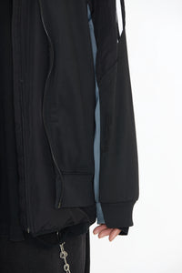 CODA RECONSTRUCTED HYBRID VINTAGE TRACK JACKET