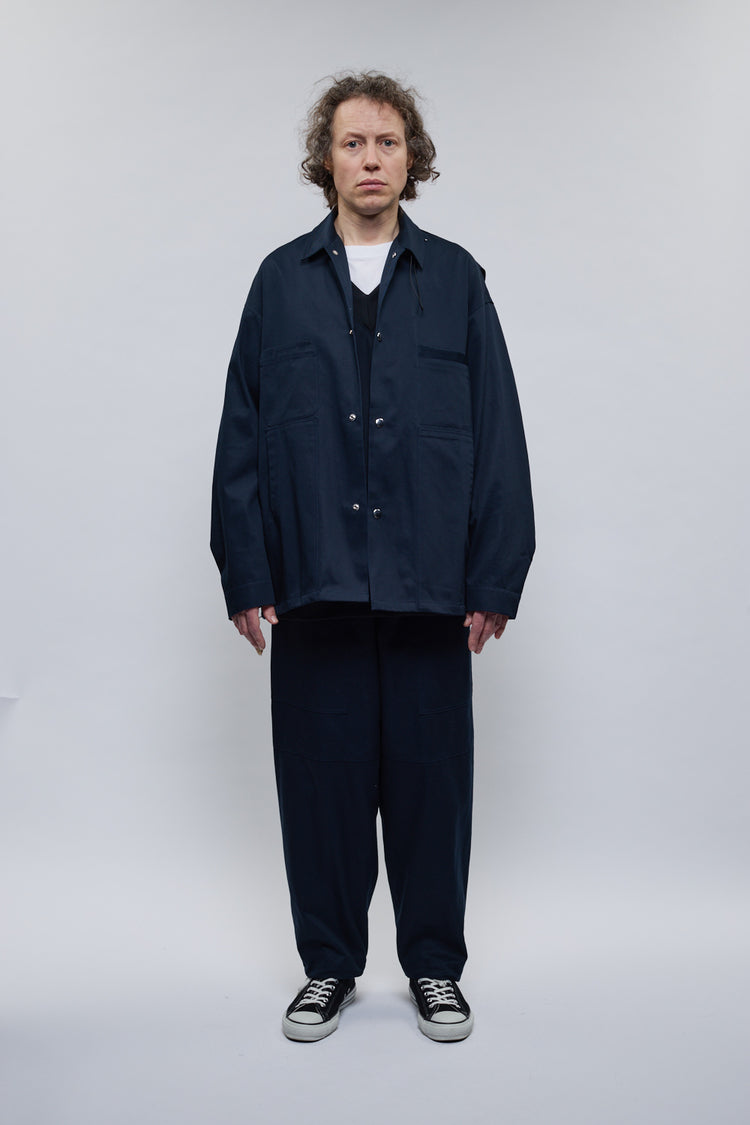 UNTRACE　_313 ベイカーパンツ DARK NAVY