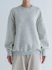 MEYAME SWITCHING PATTERN SWEAT (BRUSHED LINING) SKY