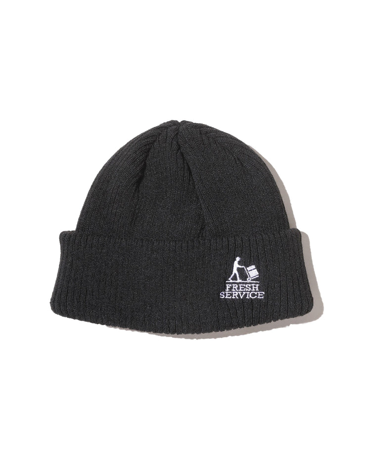 FreshService THERMAL RIB KNIT WATCH CAP BLACK