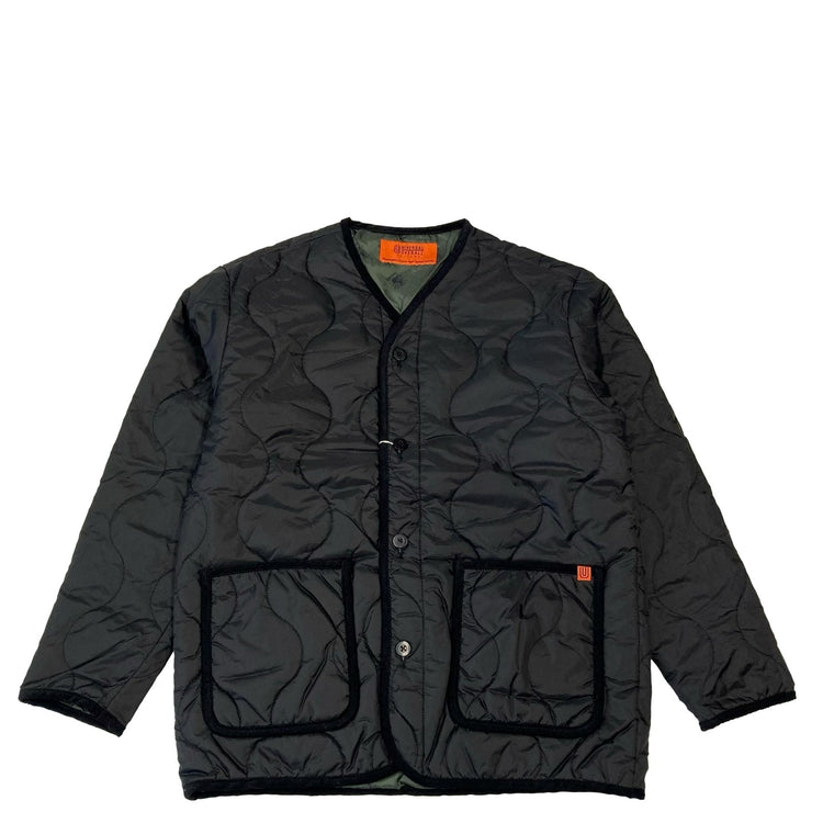 UNIVERSAL OVERALL/QUILT JACKET (キルトジャケット) BLACK