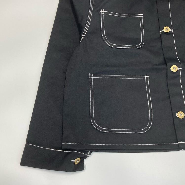 UNIVERSAL OVERALL/ショート カバーオール（SHORT COVERALL） BLACK