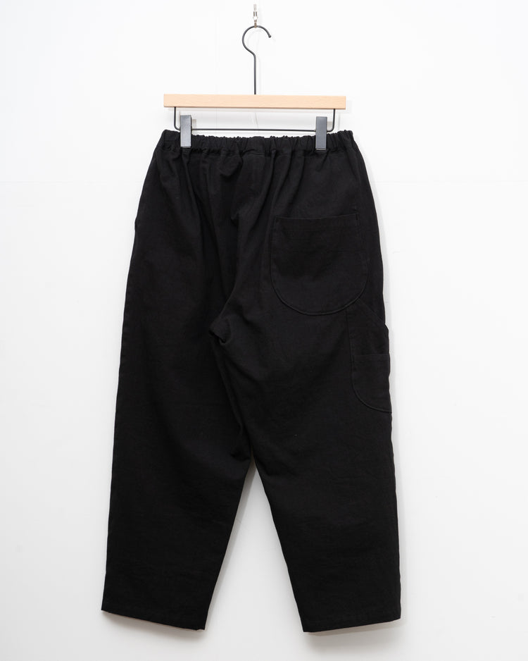Ordinary fits  UNIFORM PAINTER PANTS BLACK