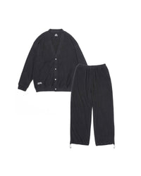 FreshService  UTILITY PILE CARDIGAN SET-UP BLACK