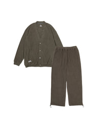 FreshService  UTILITY PILE CARDIGAN SET-UP KHAKI