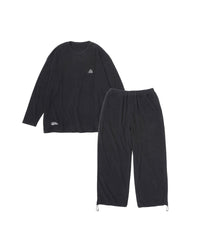 FreshService  UTILITY PILE L/S SET-UP BLACK