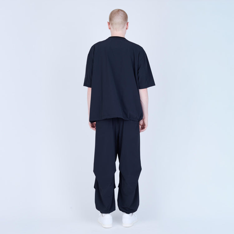 UNTRACE　ライクラスモックS/S _266 BLACK