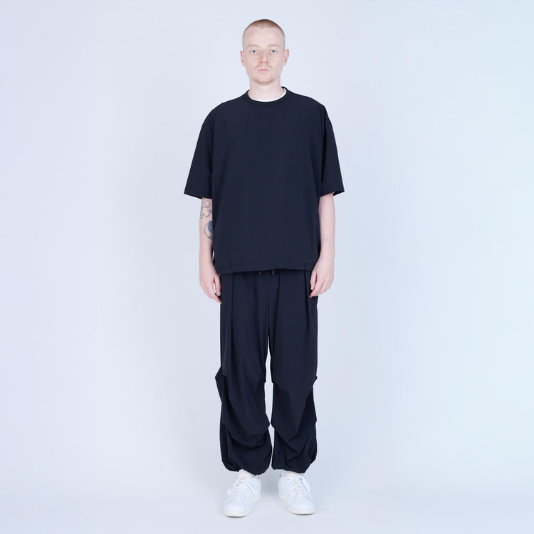 UNTRACE　ライクラスモックS/S _266 BLACK