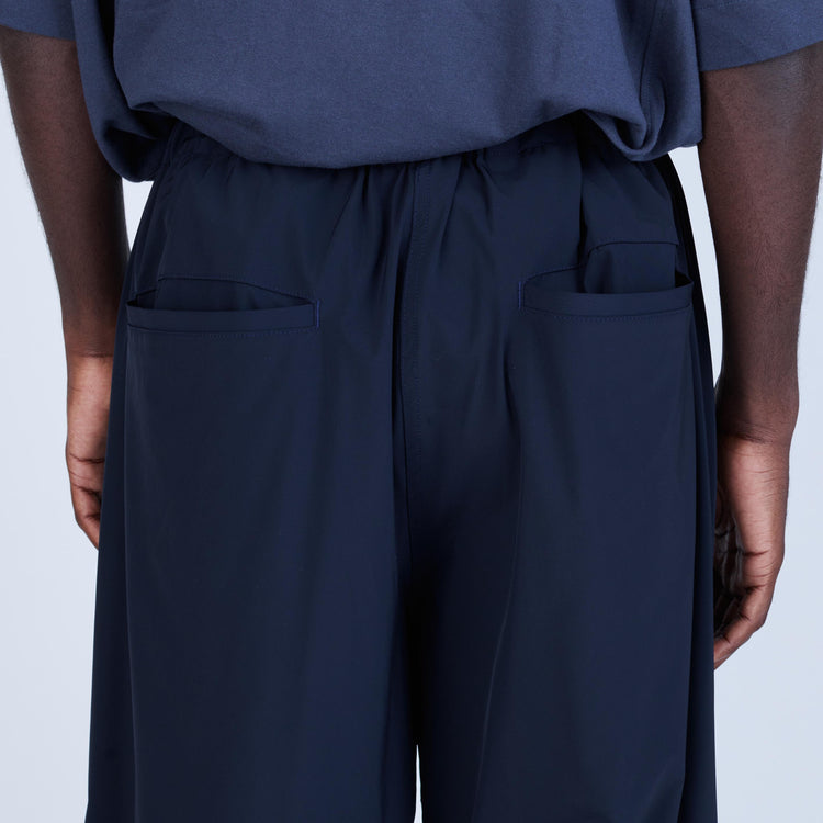 UNTRACE　バックタックパンツ _163 DARK NAVY