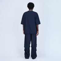 UNTRACE　ライクラスモックS/S _266 DARK NAVY