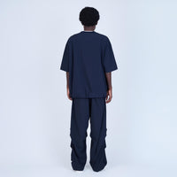 UNTRACE　ライクラスモックS/S _266 DARK NAVY