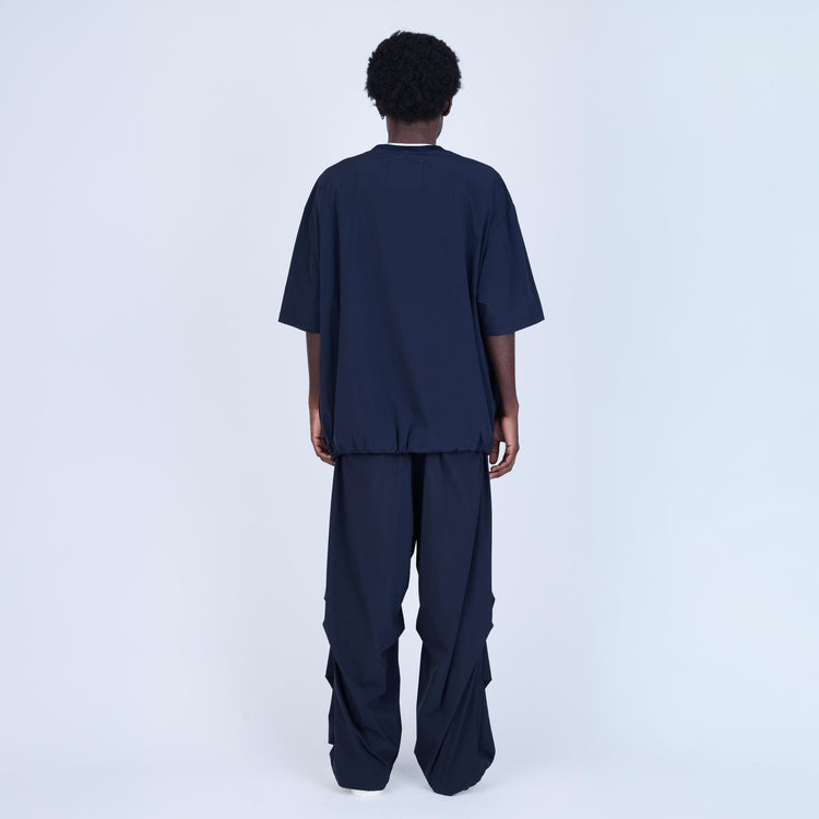 UNTRACE　ライクラスモックS/S _266 DARK NAVY