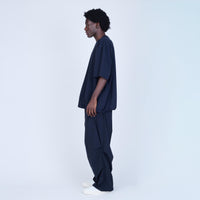 UNTRACE　ライクラスモックS/S _266 DARK NAVY