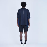 UNTRACE　_271 レジャーショーツ BLACK MULTI