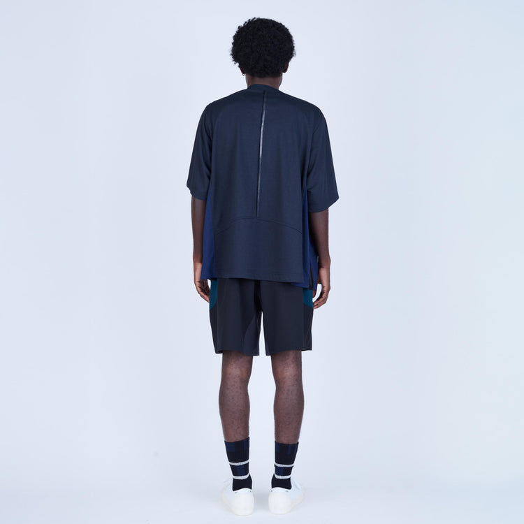 UNTRACE　_271 レジャーショーツ BLACK MULTI