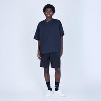 UNTRACE　_271 レジャーショーツ BLACK MULTI