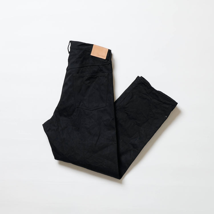 A VONTADE   5 Pocket Jeans High-Rise Wide Fit -BLACK-VTD-0105SXX-JNS