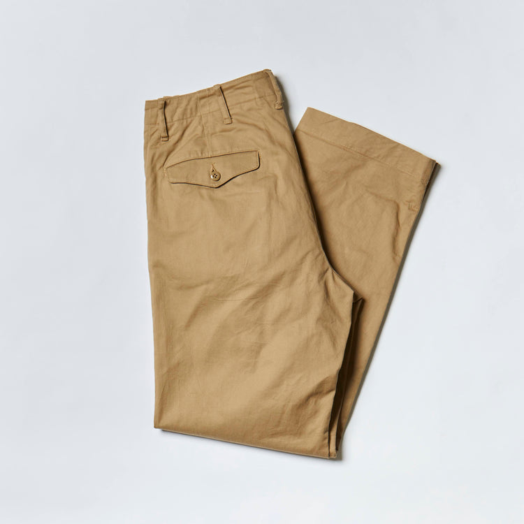 A VONTADE / Type 45 Chino Trousers -Wide Fit 　#1/BEIGE