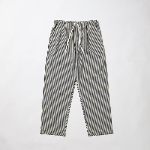 A VONTADE  Mil. Easy Pants Hickoly Hardtwist Chambray