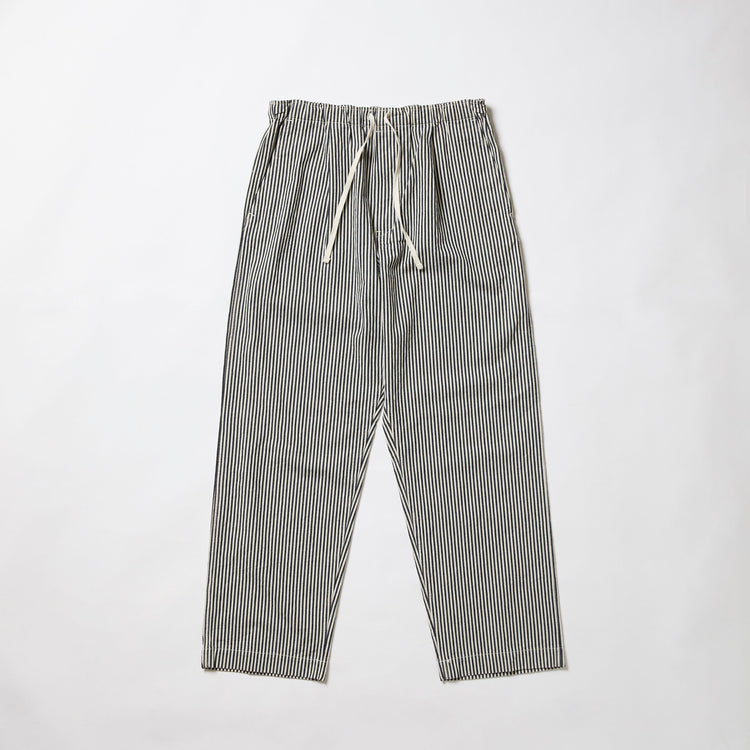 A VONTADE  Mil. Easy Pants Hickoly Hardtwist Chambray