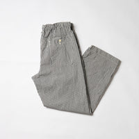 A VONTADE  Mil. Easy Pants Hickoly Hardtwist Chambray