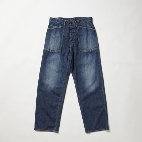 A VONTADE  Mil. Denim Trousers -Vintage Washed-