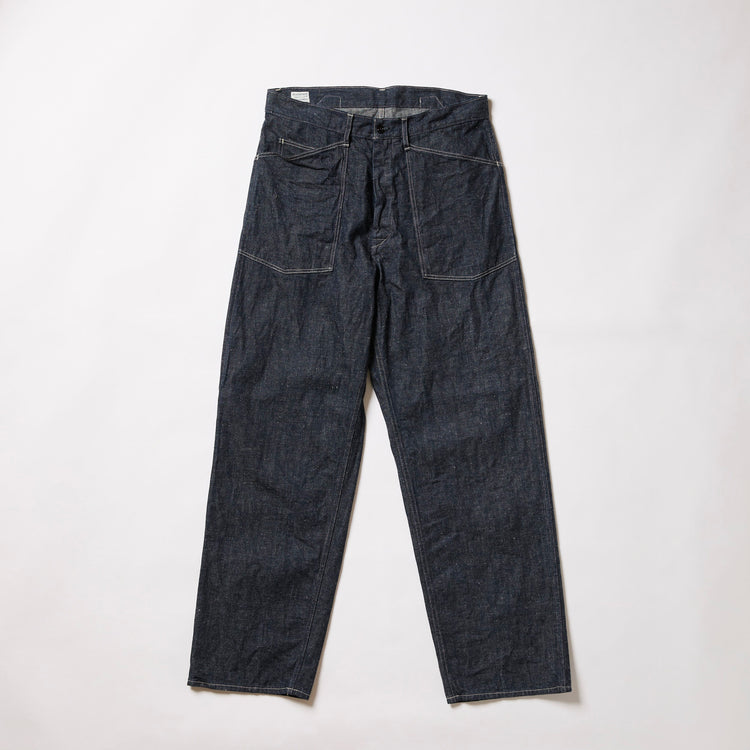 A VONTADE Mil. Denim Trousers -One Washed-