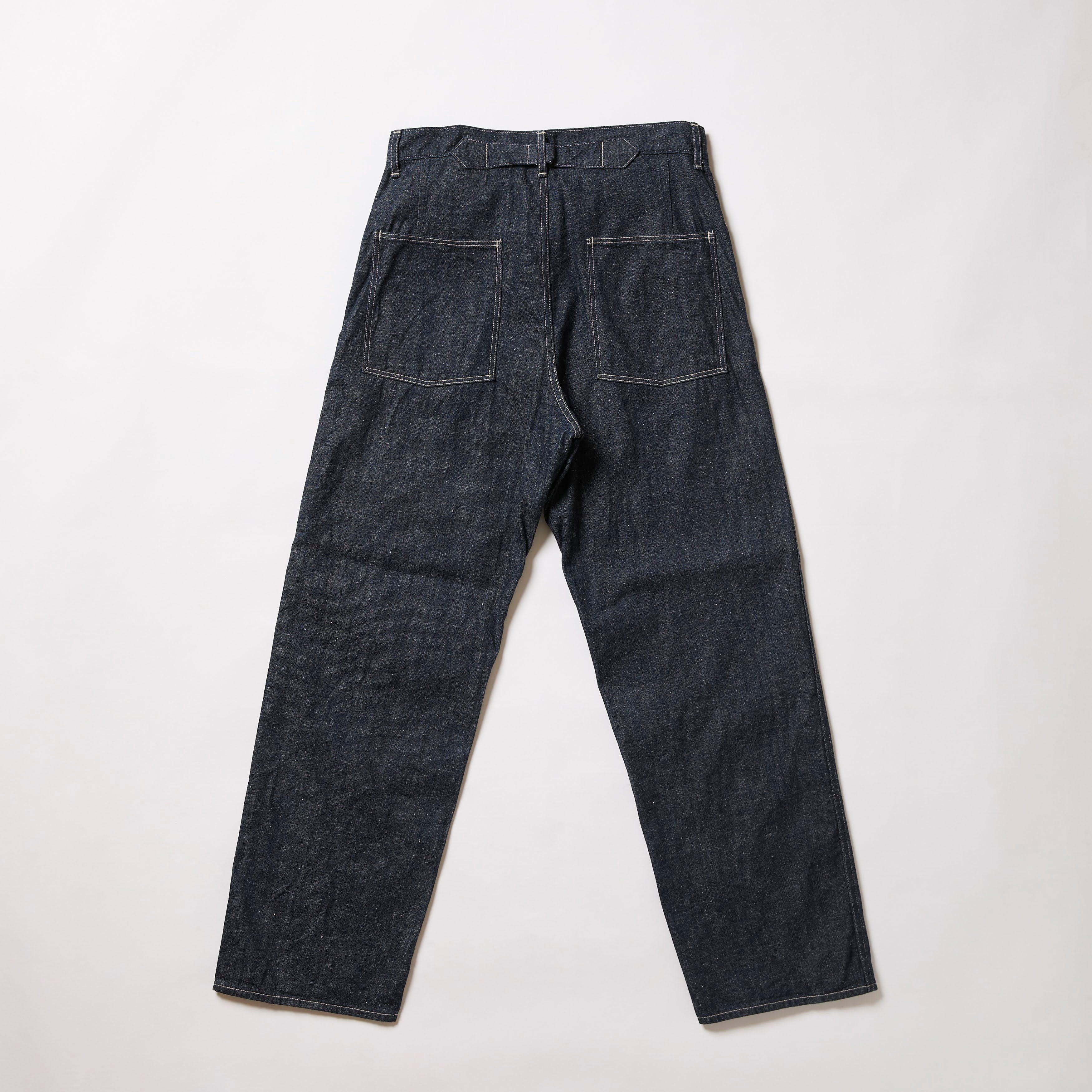 A VONTADE Mil. Denim Trousers -One Washed- – CASDAY / キャスデイ