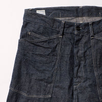 A VONTADE  Mil. Denim Trousers -One Washed-
