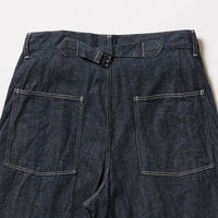 A VONTADE  Mil. Denim Trousers -One Washed-