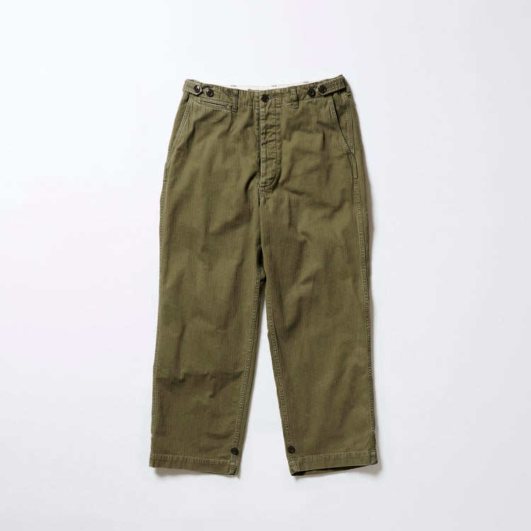 A VONTADE   HBT Field Trousers VTD-0521-PT OLIVE