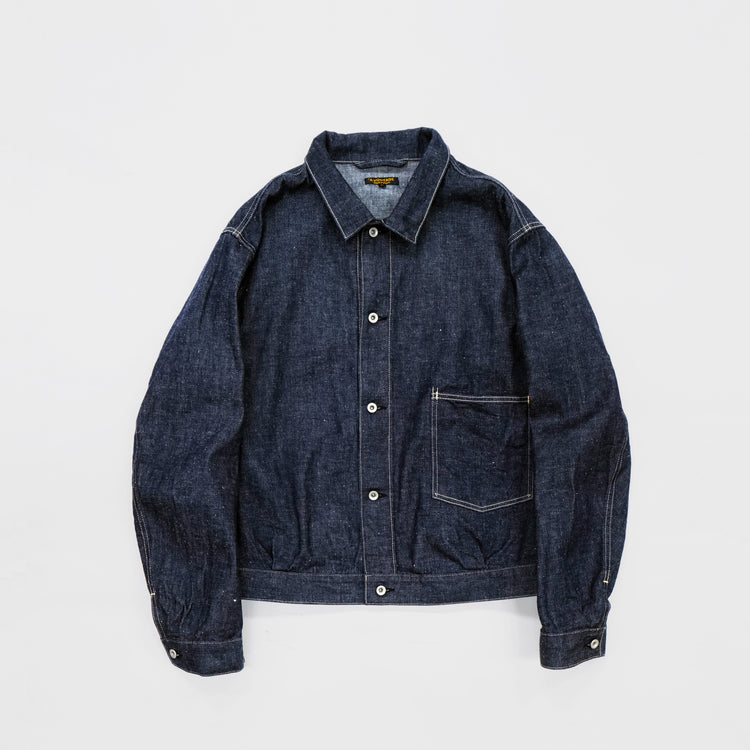 A VONTADE   Coal Mine Blouse -13.5oz Denim-VTD-0541-JK2 INDIGO