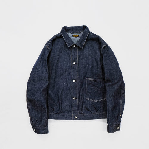 A VONTADE Coal Mine Blouse -13.5oz Denim-VTD-0541-JK2 INDIGO