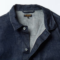 A VONTADE   Coal Mine Blouse -13.5oz Denim-VTD-0541-JK2 INDIGO