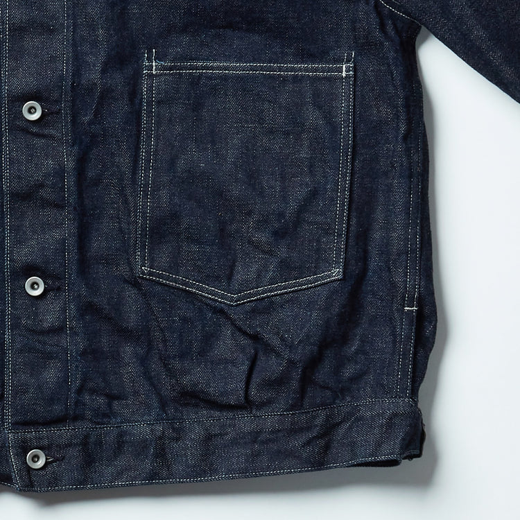 A VONTADE   Coal Mine Blouse -13.5oz Denim-VTD-0541-JK2 INDIGO