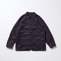 A VONTADE  40's Coverall -C/L Herringbone- VTD-0573-JK EGGPLANT