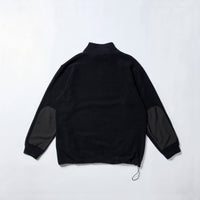 A VONTADE  Wool Pile Half Zip Pullover VTD-0640-CS #4 DK NAVY
