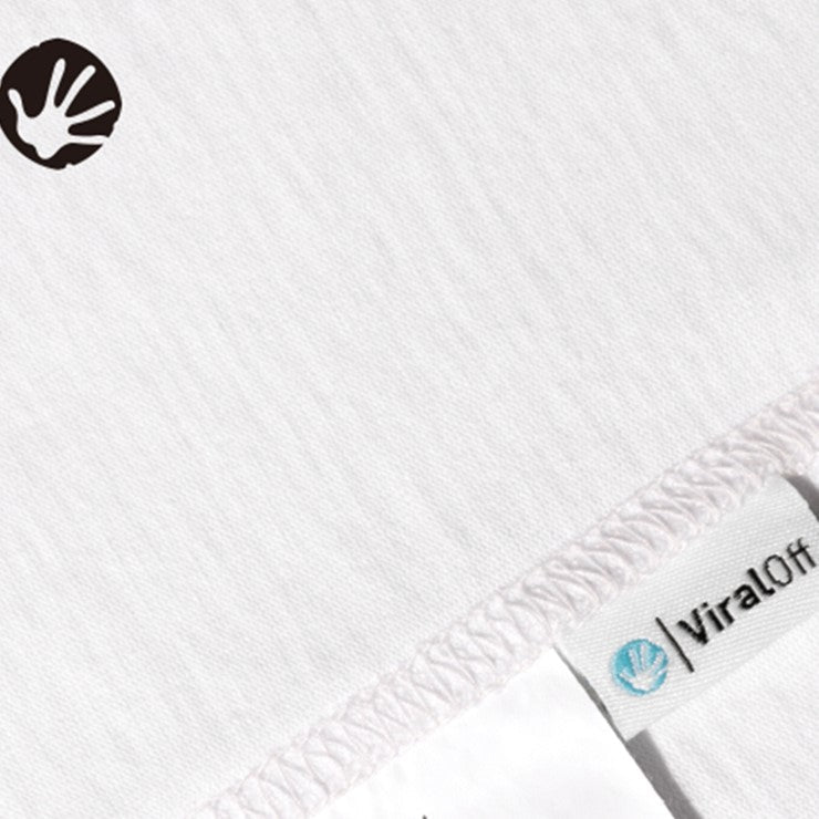 FITFOR/ BASIC MID SLEEVE TEE 202 BLACK