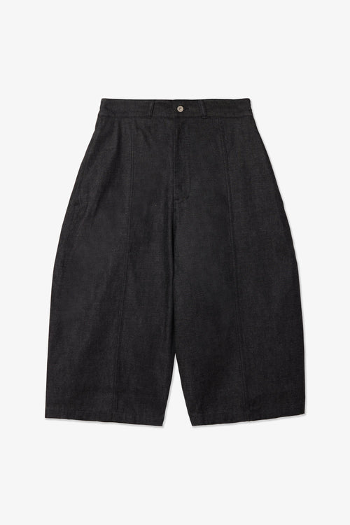 sage NATION  Welt Short Denim - Raw Black