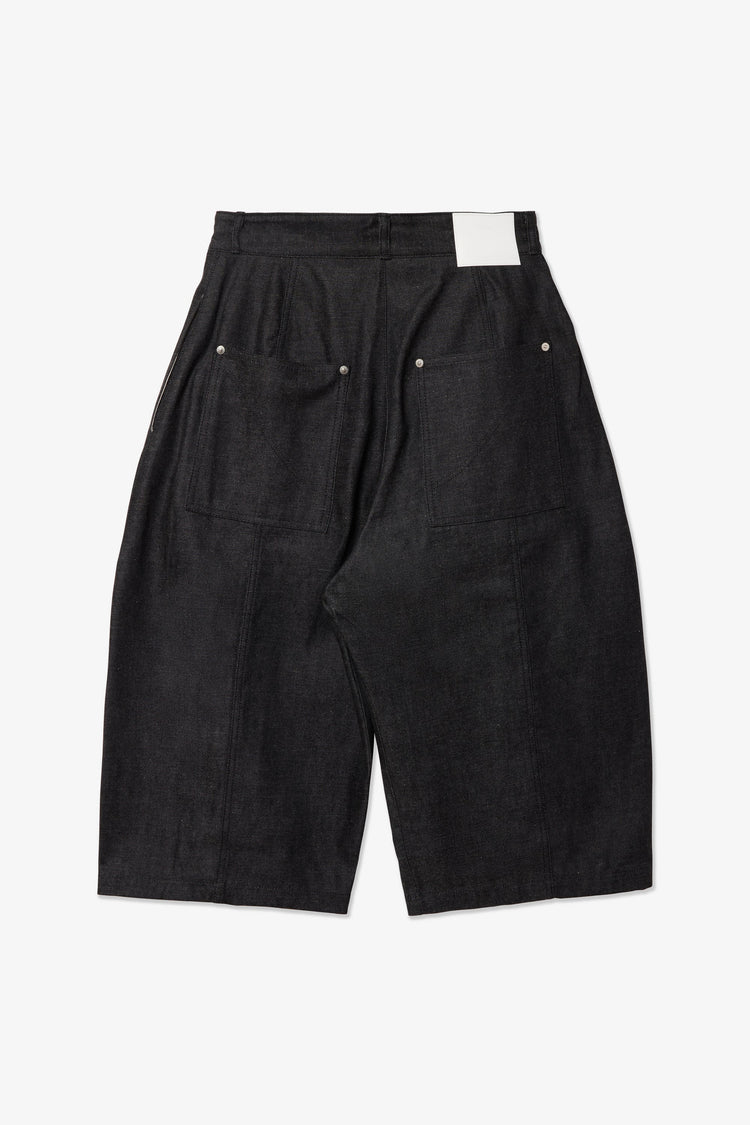 sage NATION  Welt Short Denim - Raw Black
