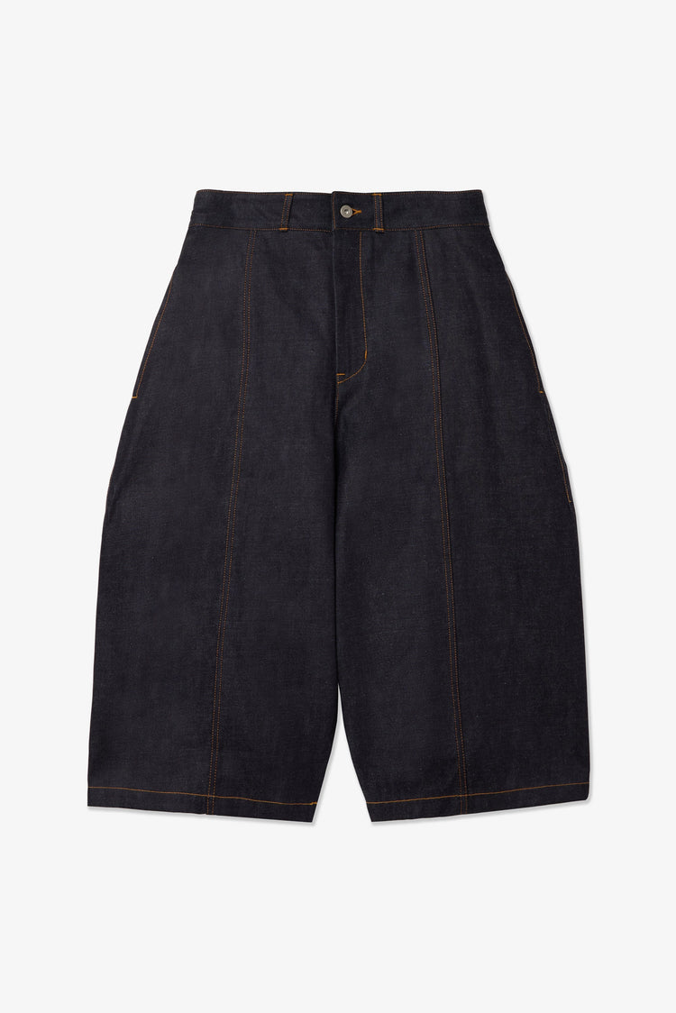 sage NATION  Welt Short Denim - Raw Indigo