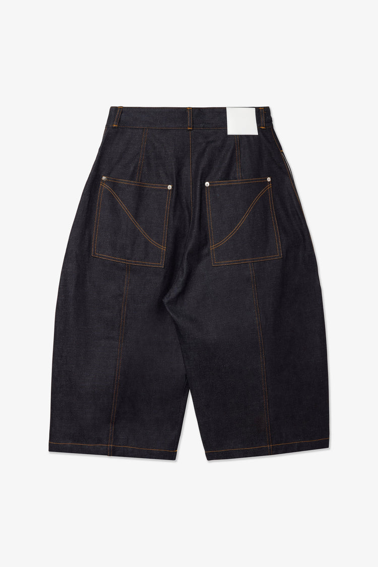 sage NATION  Welt Short Denim - Raw Indigo