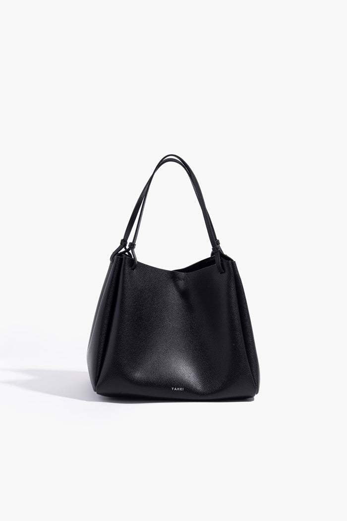 YAHKI  TOTE BAG_BLACK　YH-748