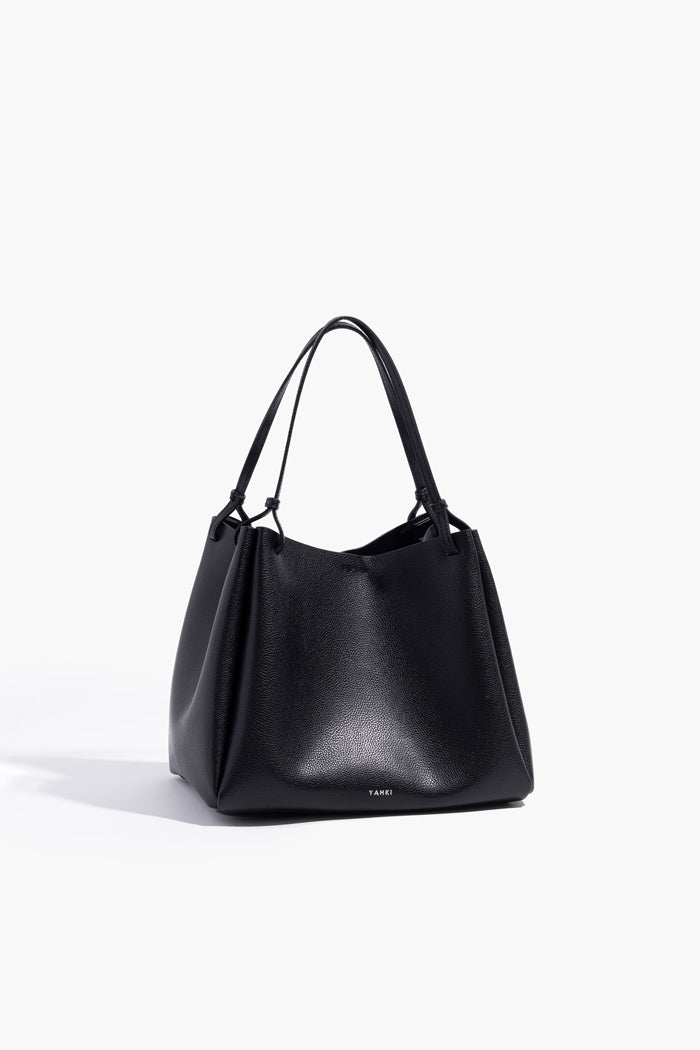 YAHKI  TOTE BAG_BLACK　YH-748