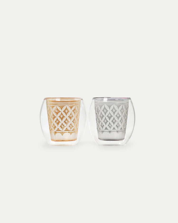goyemon   KIRIKO × DOUBLE WALL GLASS “ Fuwan ” / YAMABUKI・HAIAO 店舗限定販売