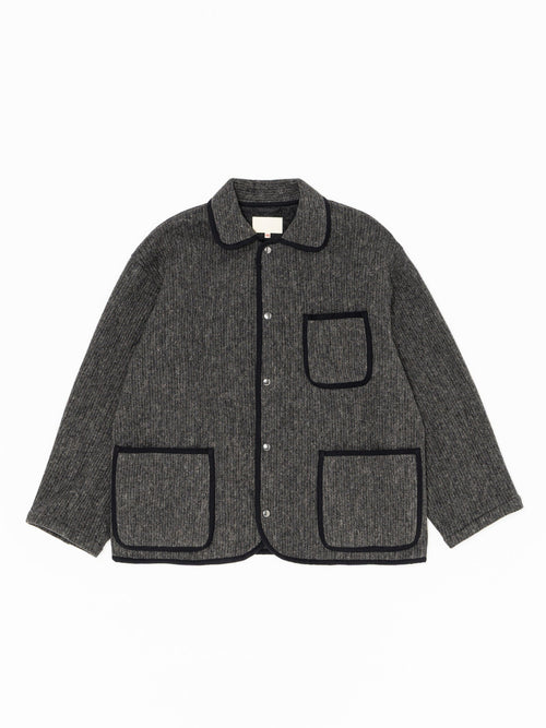 YOKO SAKAMOTO BC WORK JACKET YS-26AW-11 CHARCOAL GRAY