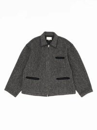 YOKO SAKAMOTO BC ZIP BLOUSON YS-26AW-12 CHARCOAL GRAY
