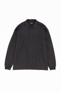 YOKO SAKAMOTO POLO BLACK YS-26AW-95