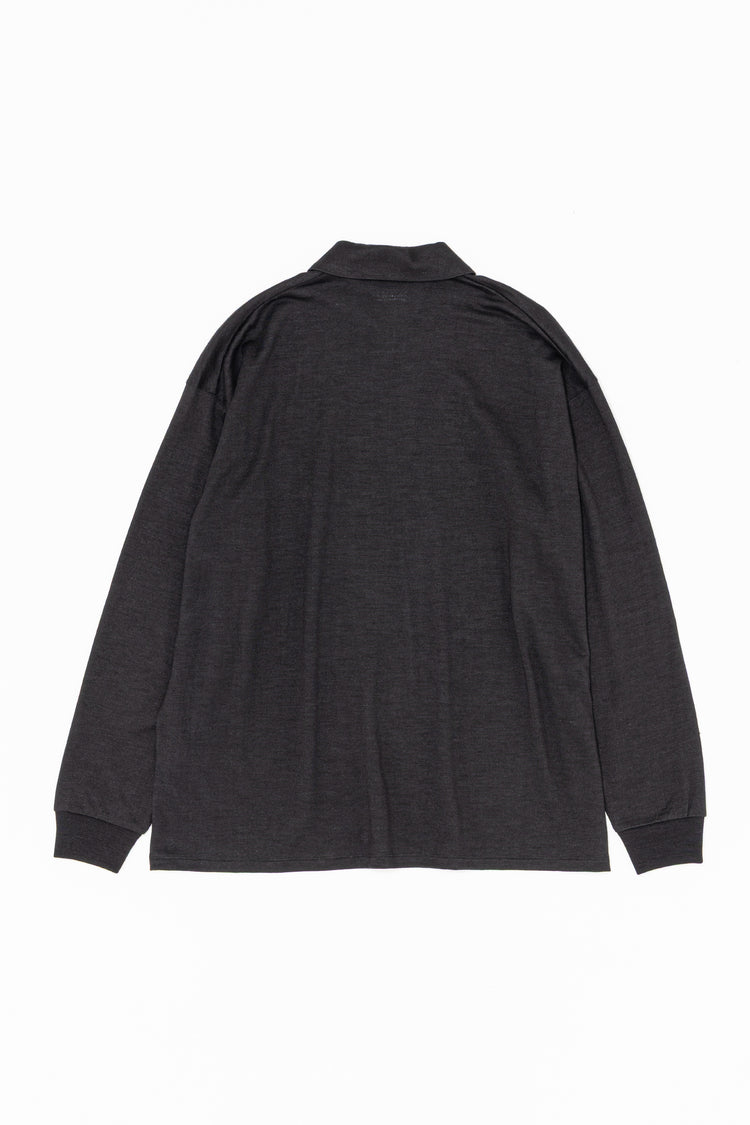 YOKO SAKAMOTO POLO BLACK YS-26AW-95